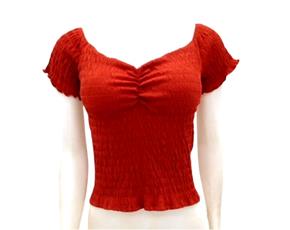 Blusa ad manga curta