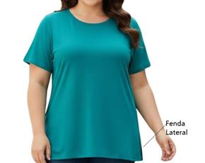 Blusa ad extrag manga curt