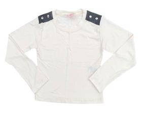 Blusa juv manga longa