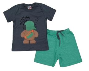 Conjunto masc m/curta