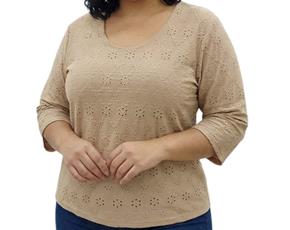 Blusa ad extra g manga lga