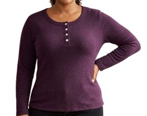 Blusa 7linhas Adulto Extra Grande Feminina Manga Longa Lãzinha