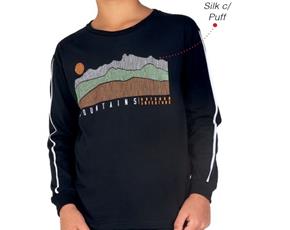 Camiseta juv manga longa