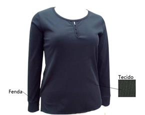 Blusa ad extra g manga lga