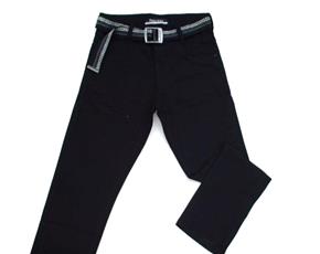 Calça juv jeans/tactel