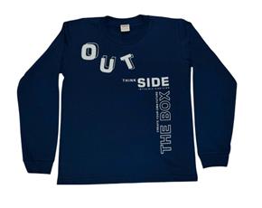 Camiseta juv manga longa