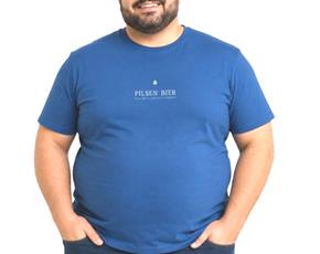 Camiseta Mmt Adulto Extra Grande Masculina Manga Curta Malha
