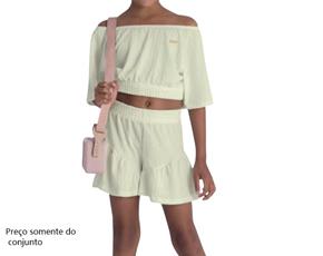 Conjunto inf manga curta