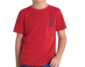 Camiseta inf manga curta