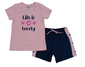 Conjunto inf manga curta