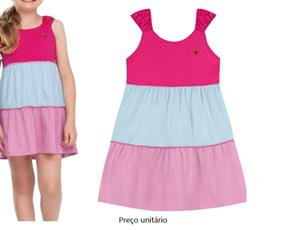 Vestido inf regata