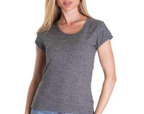 Blusa ad manga curta