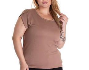 Blusa ad extrag manga curt