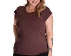 Blusa ad extrag manga curt
