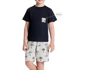 Conjunto inf manga curta