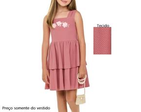 Vestido inf regata