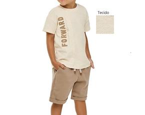 Conjunto inf manga curta