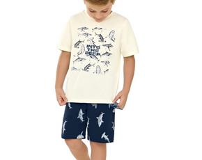Conjunto inf manga curta