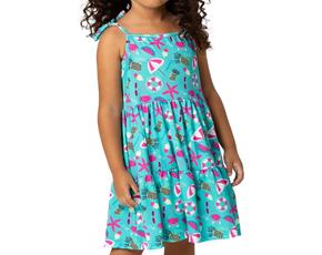 Vestido inf regata