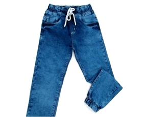 Calça inf jeans/tactel