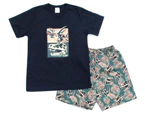 Conjunto juv manga curta
