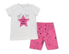 Conjunto juv manga curta