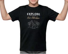 Camiseta inf manga curta