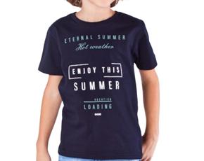 Camiseta inf manga curta
