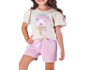 Conjunto inf manga curta