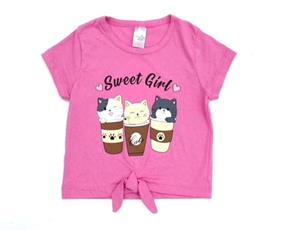 Blusa inf manga curta