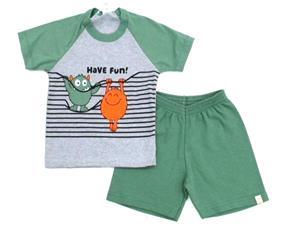 Conjunto masc m/curta