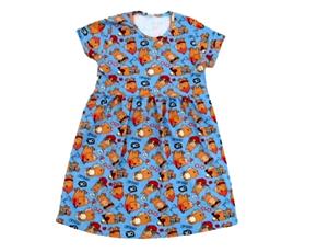 Vestido juv manga curta