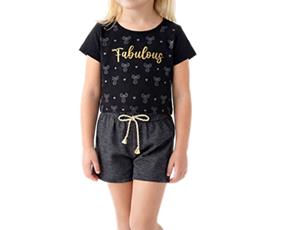 Conjunto inf manga curta