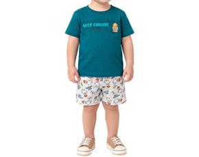 Conjunto masc m/curta
