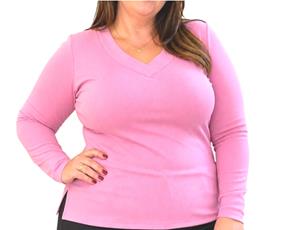 Blusa ad extra g manga lga