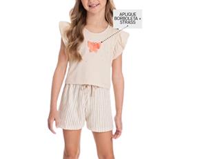 Conjunto inf manga curta