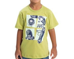 Camiseta inf manga curta