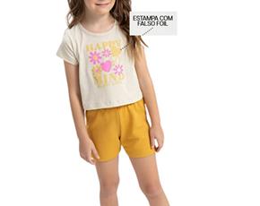 Conjunto inf manga curta