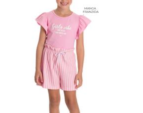 Conjunto inf manga curta