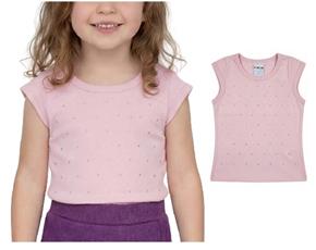 Blusa fem manga curta