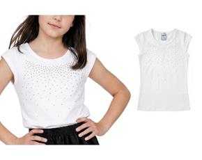 Blusa juv manga curta