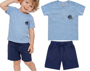 Conjunto masc m/curta