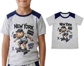 Camiseta inf manga curta