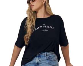 Blusa ad extrag manga curt