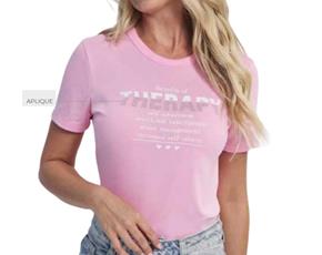 Blusa ad manga curta