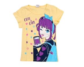 Blusa inf manga curta