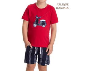 Conjunto masc m/curta