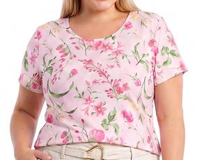 Blusa ad extrag manga curt