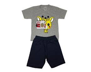 Conjunto masc m/curta