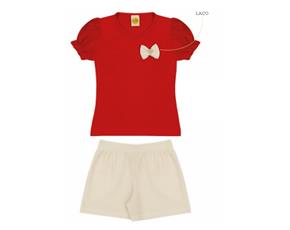 Conjunto inf manga curta